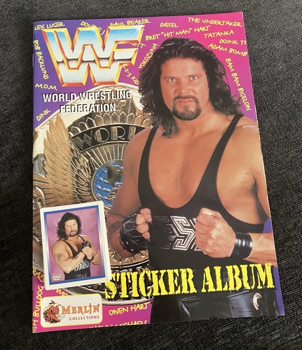 Wwf merlin 1995 stickeralbum - wwf,