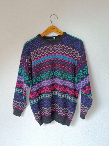 Vintage pullover 80er norweger - vintage,