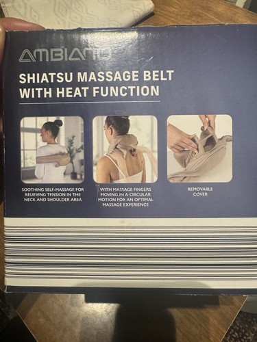 Ambiano shiatsu massagegürtel - shiatsu,