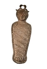 Antike figürliche Votivgabe  - Fatschenkind - Blech Silberblech