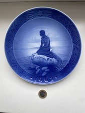 Weihnachtsteller Royal Copenhagen, Jahr 1962 - The Little Mermaid at Wintertime