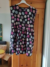 Gudrun Sjöden buntes Kleid Gr. S 100% Baumwolle mit Seitentaschen