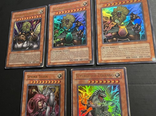 Yugioh sphinx set ultra rare - yugioh,