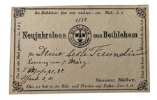 Neujahr Lottoschein Bethlehem