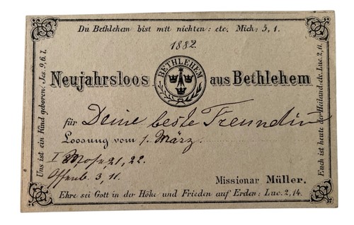 Neujahr lottoschein bethlehem - lottoschein,