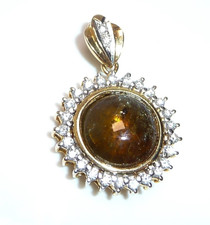 Anhänger Medaillon Turmalin