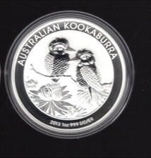 Australien 1 Unze Silber Kookaburra 2013 St top Qualität !