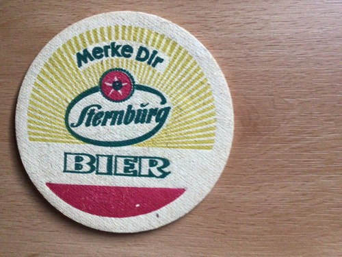 Bierdeckel merke dir sternburg - merke,