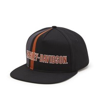 Harley-Davidson Legacy Switchback Adjustable Cap Harley Black Schirmmütze