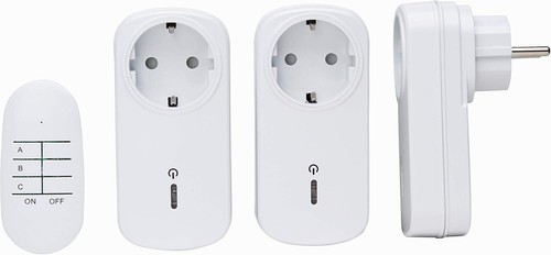 Kopp funksteckdosen set 1 - kopp, 3+1