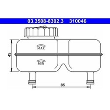 1x Ausgleichsbehälter