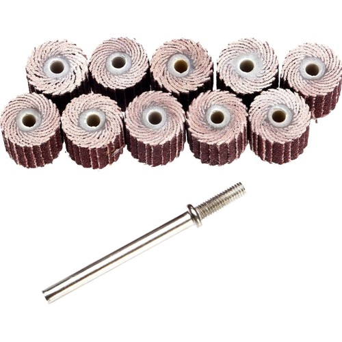 Sandpapier flap wheel 10mm - sandpapier,