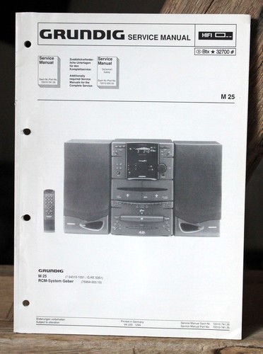 Grundig m25 original service - original,