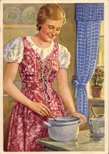 Künstler reklame - ak,