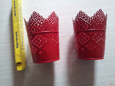 2x IKEA "SKURAR" Windlicht