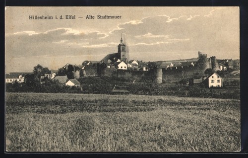 Ansichtskarte hillesheim d - ansichtskarte,