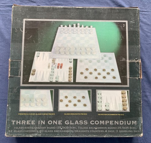 Teiliges glas spiele set - 3,