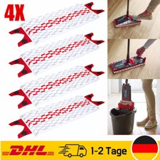 4x Ersatz Wischbezug geeignet 2in1 Vileda UltraMax Neu für Vileda Ultramat DHL