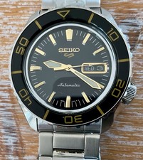 Seiko 5 Sports Black/Gold