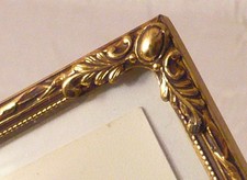 Bilderrahmen Jugendstil Bronze