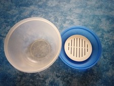 TUPPERWARE Salat frischhalten Schüssel mit Deckel und Abtropfsieb