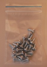 20 Schrauben, Blechschrauben