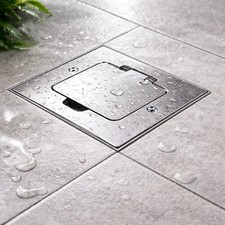 Edelstahl Unterputz Steckdose