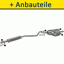Auspuff Auspuffanlage für OPEL ASTRA G FLIEßHECK 1.4 1.6 75/90PS 1998-2004