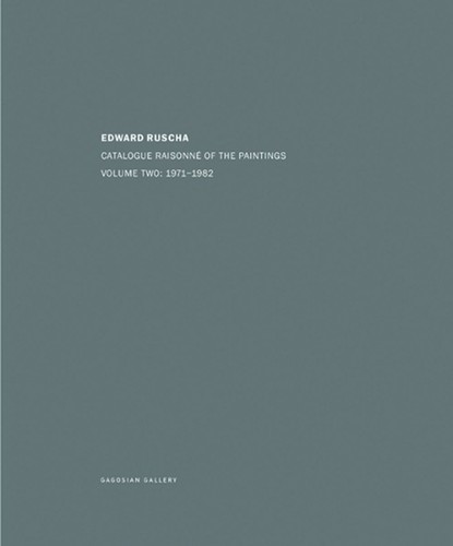 Edward ruscha catalogue - edward, ruscha: