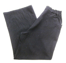 ASOS Weite Hose aus Viskose/Leinen Farbe Schwarz Gr. 38