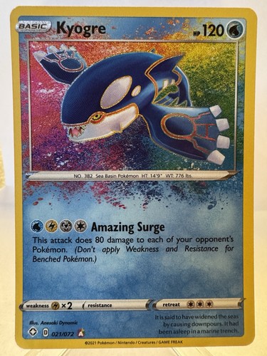 Pokemon karte kyogre - pokemon,