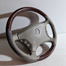 BS5*Mercedes W220 Multifunktion Airbag Lederlenkrad Holz Leder Schaltknauf Beige