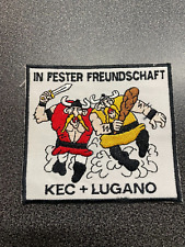 Aufnäher  "Freundschaft Köln  - HC Lugano" KEC Kölner Haie