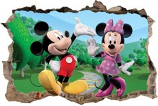 s47  micky maus 120 cm mickey mouse minnie donald pluto Wandaufkleber Wandtattoo