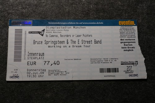 Ticket bruce springsteen - bruce,