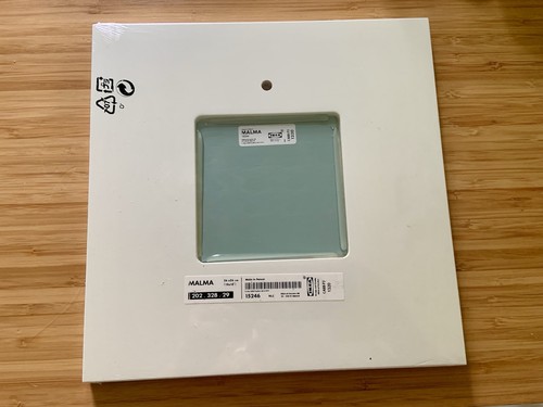 Spiegel ikea malma weiß 26x26 - spiegel,