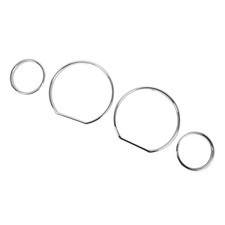 Für BMW E46 Zierringe Tacho