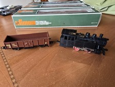 H0 Dampflok Von LIMA mit Güterwagen RIV