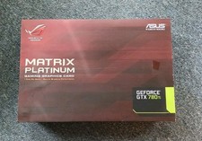 Grafikkarte ASUS ROG Matrix GeForce GTX 780 Ti Platinum - 3GB DDR5 / ULTRARAR