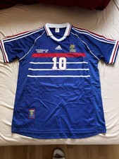 Zidane Trikot Frankreich  WM 1998 Vintage Retro Größe XXL