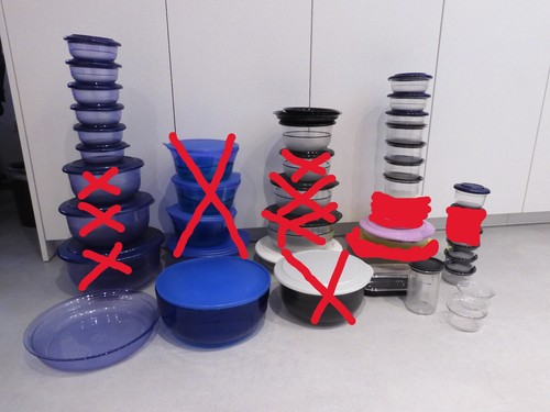 Konvolute tupper tupperware - tupper,