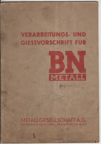 Altes prospekt der - prospekt,