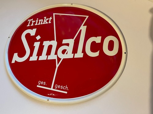Trinkt sinalco blechschild - trinkt,