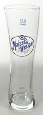 Maisel's Weisse Weizenbier geschwungenes Design Glas 0,3l Biergarten Gläser 1273