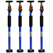 Sperrstange Klemmbalken Ladungssicherung 101-175cm Stahl 60kg verstellbar S2 4x 