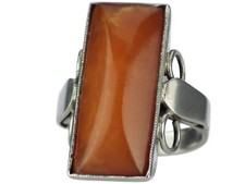 Art Deco 935  Silber Natur