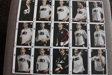15 Autogrammkarten EM 2008 FC Bayern München DFB AK  Borussia Dortmund HSV VFB