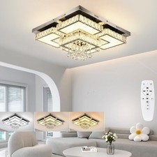 LED Kristall Deckenlampe mit