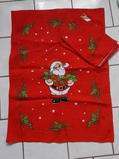 2 x Geschirrtücher Weihnachten Rot Bunt Mehrfarbig Neu
