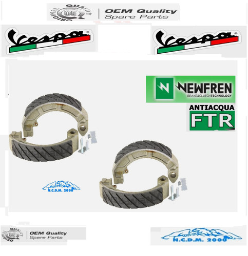 Set bremsbacken vorne hinten - set,